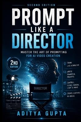 Prompt Like a Director: Mastering AI Video Creation in the Age of Native Audio and Autonomous Studios - Aditya Gupta - cover