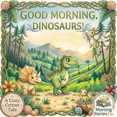 Good Morning, Dinosaurs!: A Counting Read-Aloud (A Cozy Critter Tale) - Simplicious S - cover