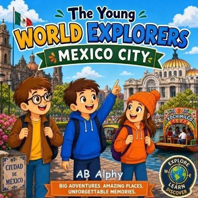 The Young World Explorers: Mexico City: Discovering Mexico with Nora, Max, and Leo - Ab Alphy - cover