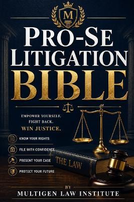 The Pro-Se Litigation Bible: How to Represent Yourself in Civil Court and Win - Without a $5,000 Lawyer - Multigen Law Library - cover