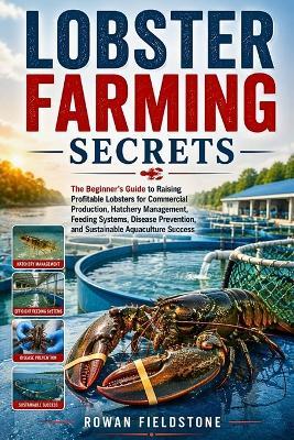 Lobster Farming Secrets: The Beginner's Guide to Raising Profitable Lobsters for Commercial Production, Hatchery Management, Feeding Systems, Disease Prevention, and Sustainable Aquaculture Success - Rowan Fieldstone - cover