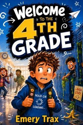 Welcome to the 4th Grade: The Five-Day Fourth Grade Survival Challenge (A Funny School Chapter Book for Kids Ages 8-10) - Emery Trax - cover