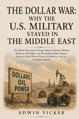 The Dollar War: Why the U.S. Military Stayed in the Middle East: The Hidden Economic Strategy Behind America's Military Presence, Oil Politics, the Petrodollar System, Energy Security, Global Power, Financial Influence, and the Geopolitical Battle - Edwin Vicker - cover