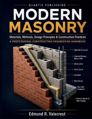Modern Masonry: Materials, Methods, Design Principles, and Construction Practices - Edmund R Valecrest,Quantix Publishing - cover