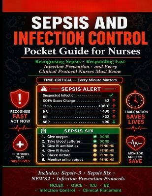 Sepsis and Infection Control Pocket Guide for Nurses.: Recognizing Sepsis, Responding Fast, Infection Prevention, and Every Clinical Protocol Nurses Must Know. - Wales Sinks - cover