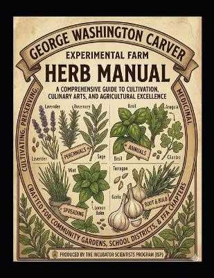 George Washington Carver Experimental Farm Herb Manual: A Comprehensive Guide to Cultivation, Culinary Arts, and Agricultural Excellence - Lamar Hart,Jibri Robinson,Edward Haynie - cover