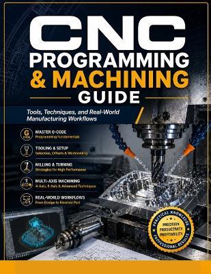 CNC Programming & Machining Guide: Tools, Techniques, and Real-World Manufacturing Workflows - Frank R Caldwell - cover