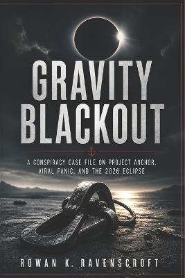 Gravity Blackout: A Conspiracy Case File on Project Anchor, Viral Panic, and the 2026 Eclipse - Rowan K Ravenscroft - cover