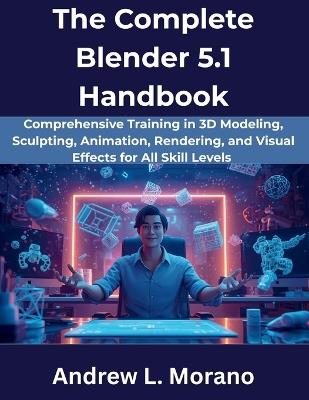 The Complete Blender 5.1 Handbook: Comprehensive Training in 3D Modeling, Sculpting, Animation, Rendering, and Visual Effects for All Skill Levels - Andrew L Morano - cover