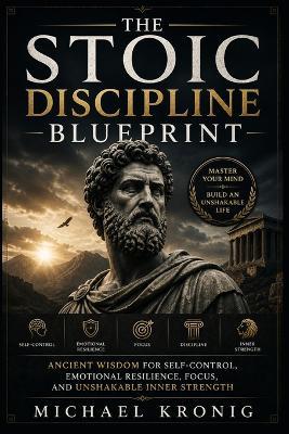 The Stoic Discipline Blueprint: Ancient Wisdom for Self-Control, Emotional Resilience, Focus, and Unshakable Inner Strength - Michael Kronig - cover