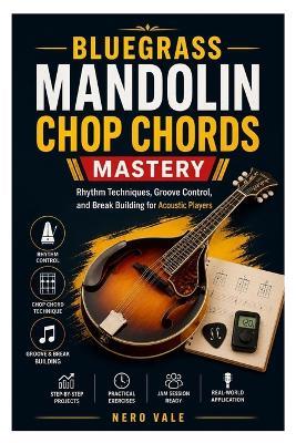 Bluegrass Mandolin Chop Chords Mastery: Rhythm Techniques, Groove Control, and Break Building for Acoustic Players - Nero Vale - cover