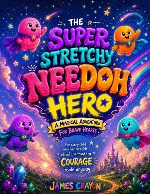 The Super Stretchy Needoh Hero: A Magical Adventure for Brave Hearts For every child who has ever felt afraid and found the courage inside anyway - James Crayon - cover