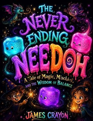 The Never Ending Needoh: A Tale of Magic, Mischief, and the Wisdom of Balance Even the brightest magic dims when it forgets to rest." Old saying of the Whispering Woods - James Crayon - cover