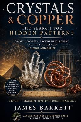 Crystals, Copper, and the Search for Hidden Patterns: Sacred Geometry, Ancient Measurement, and the Line Between Science and Belief - James Barrett - cover