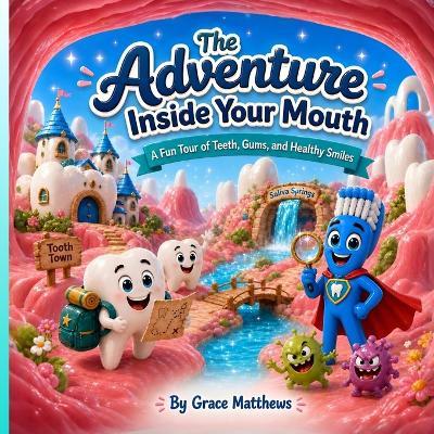 The Adventure Inside Your Mouth: A Fun Tour of Teeth, Gums, and Healthy Smiles - Grace Matthews - cover