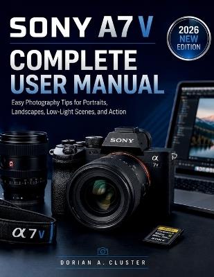 Sony A7 V Complete User Manual: Easy Photography Tips for Portraits, Landscapes, Low-Light Scenes, and Action - Dorian A Cluster - cover
