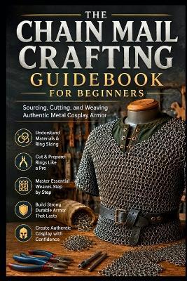 The Chain Mail Crafting Guidebook for Beginners: Sourcing, Cutting, and Weaving Authentic Metal Cosplay Armor - Allen I Hale - cover