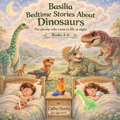 Basilia - Bedtime Stories about Dinosaurs: Trilogy 2 - Books 4-6 - Cathy Rocks - cover