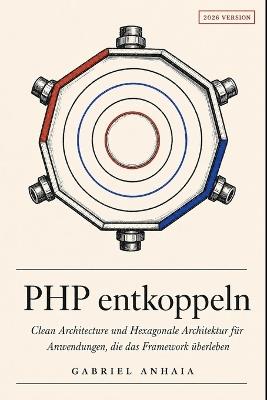 PHP entkoppeln: Clean Architecture und Hexagonale Architektur für Anwendungen, die das Framework überleben - Gabriel Anhaia - cover