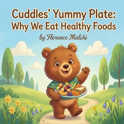 Cuddles' Yummy Plate: Why We Eat Healthy Foods: A Fun and Educational Children's Book About Nutrition, the Four Food Groups, and Growing Strong - Florence Malchi - cover