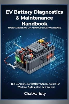 EV Battery Diagnostics & Maintenance Handbook: Master Lithium-Ion, LFP, and Solid-State Pack Service - Chatvariety Team - cover