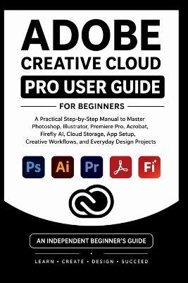 Adobe Creative Cloud Pro User Guide For Beginners: A practical step-by-step manual to master Photoshop, illustrator, premiere pro, firefly AI, creative workflow and everyday design Projects. - Dennis B Wagner - cover
