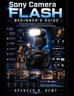 Sony Camera Flash Beginner's Guide: Step-by-step guidance to improve composition, focus, and brightness in everyday and special photography - Spencer B Remy - cover