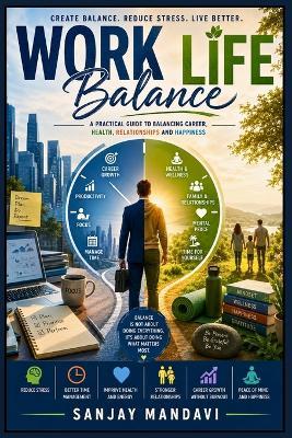 Work-Life Balance: A Practical Guide to Balancing Career, Health, Relationship and Happiness - Sanjay Mandavi - cover