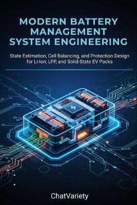 Modern Battery Management System Engineering: State Estimation, Cell Balancing, and Protection Design for Li-Ion, LFP, and Solid-State EV Packs - Chatvariety Team - cover