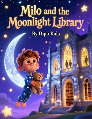 Milo and the Moonlight Library: A Magical Bedtime Adventure About Kindness, Courage, and the Power of Stories - Dipu Kala - cover