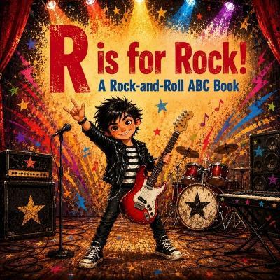 R is for Rock!: A Rock-and-Roll ABC Book for Kids - Jonathan Grimes - cover