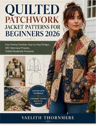 Quilted Patchwork Jacket Patterns for Beginners 2026: Easy Sewing Tutorials, Step-by-Step Designs, DIY Outerwear Projects, Stylish Handmade Garments - Vaelith Thornmere - cover