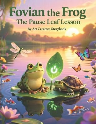 Fovian the Frog The Pause Leaf Lesson: A Gentle Nature Adventure About Impulse Control, Mindfulness, and Learning to Slow Down Before Acting for Ages 3-7 - Art Creators - cover