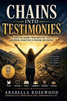 Chains into Testimonies: Finding Freedom from Addiction, Fear, and Mental Exhaustion Through the Transforming Power of God - Arabella Rosewood - cover