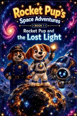 Rocket Pup and the Lost Light: A Space Adventure Picture Book for Kids Ages 3-7 About Bravery, Trying Again, and Never Giving Up - Milo Ashborne - cover