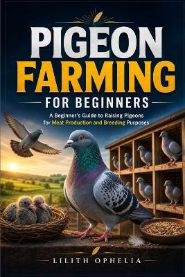 Pigeon Farming For Beginners: A Beginner's Guide to Raising Pigeons for Meat Production and Breeding Purposes - Lilith Ophelia - cover