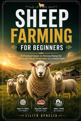Sheep Farming For Beginners: A Practical Guide to Raising Sheep for Wool and Meat Production on a Small Farm - Lilith Ophelia - cover