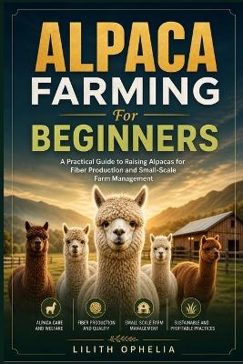 Alpaca Farming For Beginners: A Practical Guide to Raising Alpacas for Fiber Production and Small-Scale Farm Management - Lilith Ophelia - cover