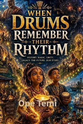 When the Drums Remember Their Rhythm: A Children's Historical Fantasy Adventure About the Yoruba Civil Wars (1790s-1893) - Ope Temi - cover