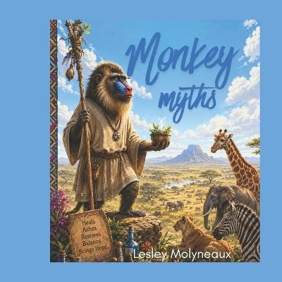 Monkey Myths - Lesley Molyneaux - cover