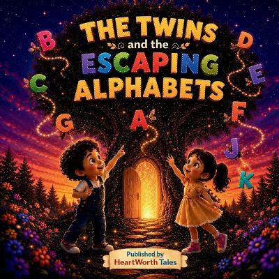 The Twins and the Escaping Alphabets - Ramann Dewan - cover
