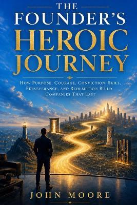 The Founder's Heroic Journey: How Purpose, Conviction, Courage, Skill, Perseverance, and Redemption Build Companies That Last - John Moore - cover