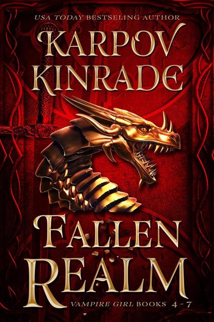 Fallen Realm (Vampire Girl Books 4-7)