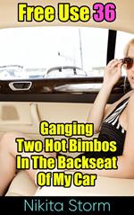 Free Use 36: Ganging Two Hot Bimbos In The Backseat Of My Car