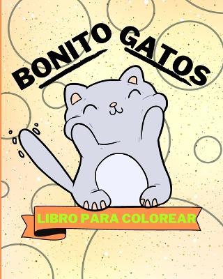 Libro para colorear de lindos gatos: Adorables páginas para colorear de gatos para niños - Sancha Sauseda - cover
