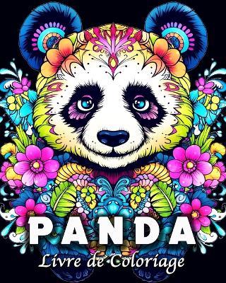 Panda Livre de Coloriage: 60 Motifs de Mandala de Pandas Mignons Anti Stress et se Détendre - Lea Schöning Bb - cover