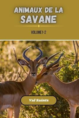 Animaux de la savane volume 1-2 - Val Saints - cover