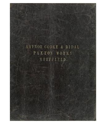 Saynor Cooke and Ridal: Reproduction Cutlery Catalogue - Grace Horne - cover