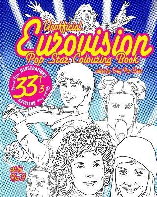 Eurovision Pop Star Colouring Book: Unofficial - Kev F Sutherland - cover