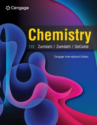 Chemistry, Cengage International Edition - Steven Zumdahl,Susan Zumdahl,Donald J. DeCoste - cover